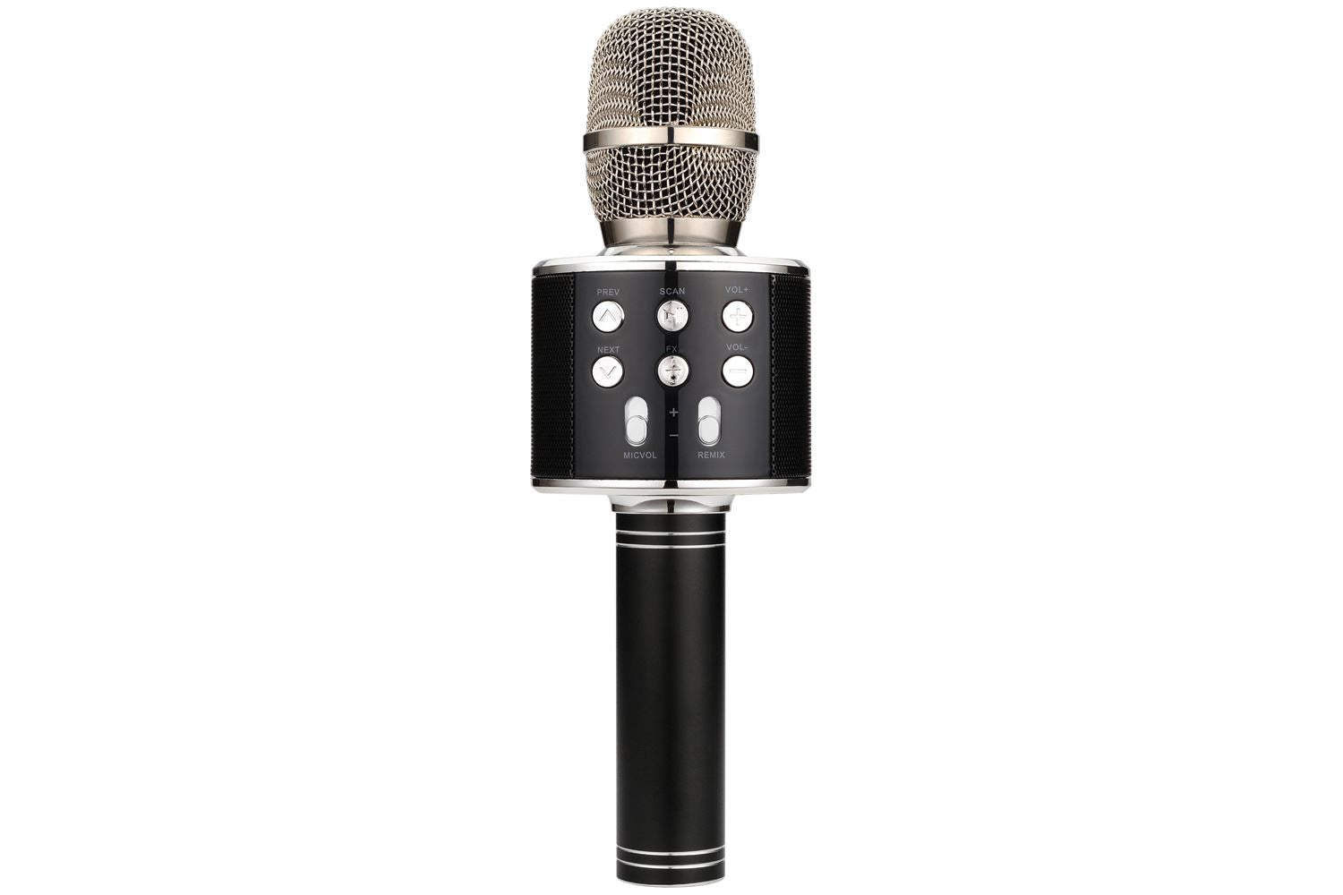 Haut-Parleur karaoké, unité de karaoké Home KTV avec Deux Microphones,  Prise en Charge de Haut-Parleur Bluetooth, Carte Mémoire et clé USB (Noir)  : : Instruments de musique et Sono