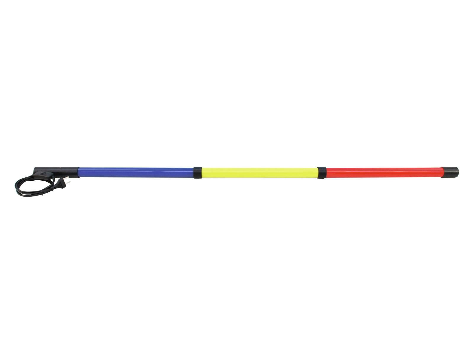 Tube fluorescent avec alimentation et interrupteur rouge 36W 134cm