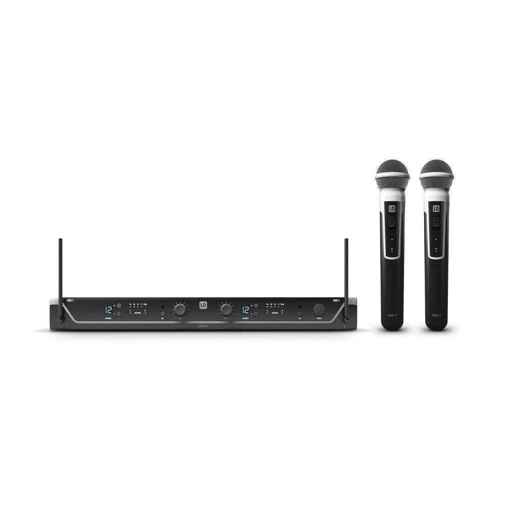 LD Systems U306 HHD 2 Dual Wireless Microphone System 2 x Handheld