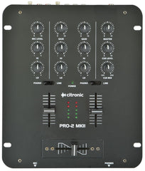 Citronic Pro-2 MKII DJ-Mixer 2 Kanal