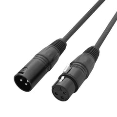 LEDJ 1.5m 3-Pin Male XLR - 3-Pin Female XLR DMX Cable