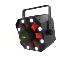 Chauvet DJ SWARM 5 FX ILS 3-in-1-LED-Effekt RGBAW Derby/RB-Laser/Stroboskop