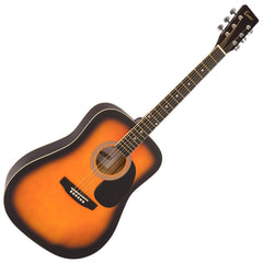 Encore Acoustic Guitar Outfit - Sunburst