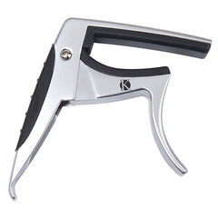 Kinsman Curved Capo - Elec/acoustic - Silver