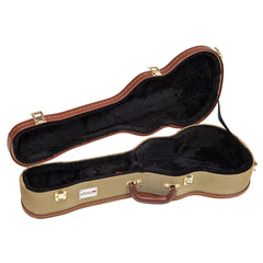 Kinsman Dlx Wooden Ukulele Case - Baritone