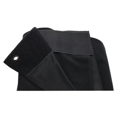 LEDj 4m x 3m Black Serge Drape