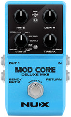 Pédale NUX Mod Core Deluxe mkII, pédale de modulation de guitare