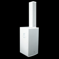 DAP Frigga Single Active Column PA System 2000w - White Inc Covers