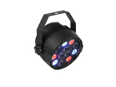 Eurolite Party Spot, Compact Spotlight with 12 x 1 W LED RGBW DMX