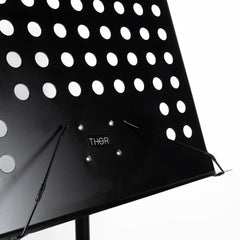 Thor Heavy Duty Orchestra Music Stand Black Adjustable