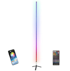 Ibiza Light MAGIC-COLOR-STICK 1M Black LED Lighting Tube App Control