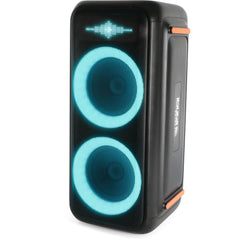 Ibiza GRAFFIK600 Active High Power 600w Speaker Box 2 x 8"/20cm with Light FX