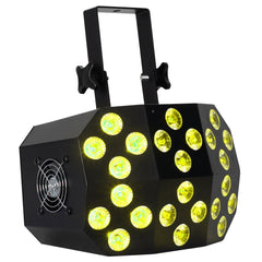 Eliminator Mega Wash 24 - 24x LED 10w, 6-IN-1 Hex LEDs