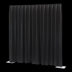 Wentex Pipe & Drape Backdrop Curtain Free Standing System Bundle 6M x 3M