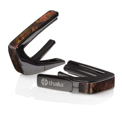 Thalia Black Chrome Finish Capo With Tennessee Whisky Wing Inlay