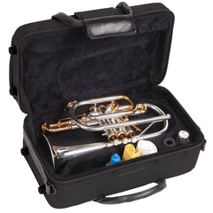 Odyssey Premiere Silver Plated Cornet W/case & Dw Mp