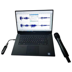 Système de microphone sans fil Proel U24B, casque USB, ceinture