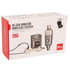 Xvive Wireless In Ear Monitor System Plus In Ear Montors & Case