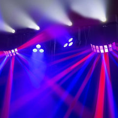 AFX EVENTBAR-BAT LED Derby UV Strobe GigBar Disco-Beleuchtung, batteriebetriebenes Paket