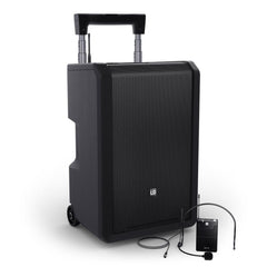 LD Systems ANNY® 10 BPH B5 10" Portable battery-powered Bluetooth® PA System 1x headset microphone (incl. bodypack)