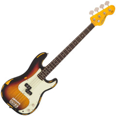 Vintage V4 Icon Bass - Distressed Sunset Sunburst