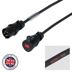 PCE 15m 32A Male - 32A Female 3PH 6mm 5C Cable