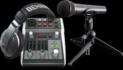 Behringer PODCASTSTUDIO 2 USB Complete Recording Podcast Bundle Studio