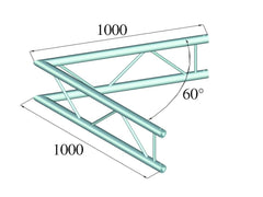 Alutruss Bilock E-Gl22 C20-V Coin 2 voies 60 ?