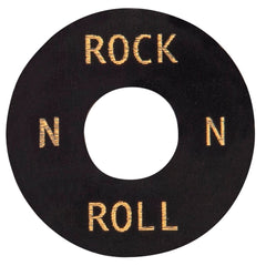 Joe Doe Poker Chip In Aged Black - Rock - Roll