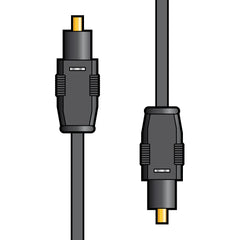 AV:Link Glasfaserkabel TOSlink zu TOSlink 2,5 m