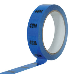 Ruban d'identification de longueur de câble eLumen8 24 mm x 33 m - 40 m bleu