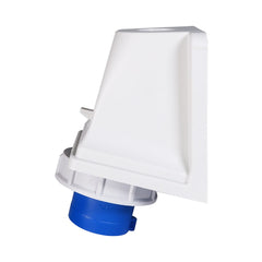 PCE 16A 230V 2P+E IP67 Wall Mount Inlet (5132-6k)