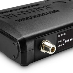 Cameo W-DMX T1 W-DMX 2.4 GHz Transceiver powered by Wireless Solution