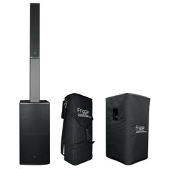 DAP Frigga Single Active Column PA System 2000w - Black Inc Covers