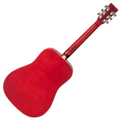 Encore Acoustic Guitar Outfit - Redburst