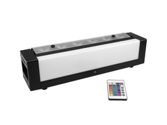 Eurolite AKKU Bar-6 6 x 8W RGBW LED Tiltable Batten Mood Lighting Battery Powered