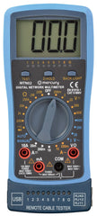 Mercury Professional Digital Multimeter with Network and USB Cable Tester