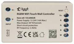 Lyyt RGBW WiFi Controller with Wall Plate