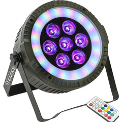 Ibiza THINPAR-LED-RING Extra Plat PAR Effet Halo DJ