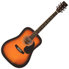 Encore Acoustic Guitar - Sunburst