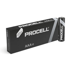 Pack de 10 piles professionnelles Duracell Procell AAA pour microphones radio sans fil