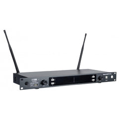 ZZIP TXZZ420 Channel 38 Twin UHF Wireless Mic System Complete with 2 Handheld Mics 606 - 630 mhz