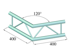 Alutruss Decolock Dq2-Spac22V 2-Wege-Ecke 120?Bk