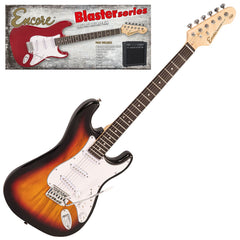 Encore E60 Blaster Electric Guitar Pack - Sunburst