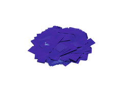 TCM FX Metallic Confetti rectangular 55x18mm, blue, 1kg