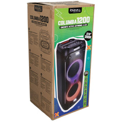 Ibiza Sound COLUMBA1200 Active Bluetooth PA Speaker 2 x 10" 1200W