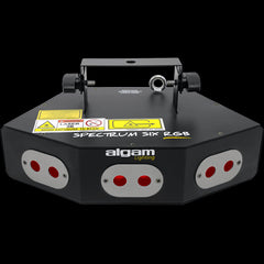 Algam Spectrum Six RGB 6 Beam 360 mW Laser Unit