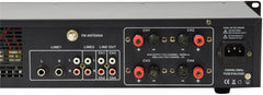 Adastra A4 double amplificateur de sonorisation stéréo 4 x 200 W USB FM Tuner amplificateur de système de sonorisation