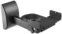 2x AV:Link Universal Side Clamp Lautsprecher-Wandhalterung für HiFi- oder Regallautsprecher