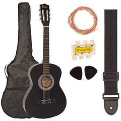 Encore 3/4 Size Guitar Outfit - Black